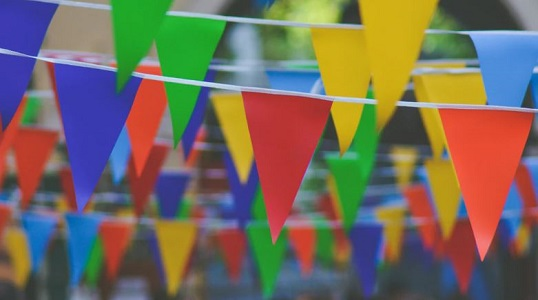 Festival flags